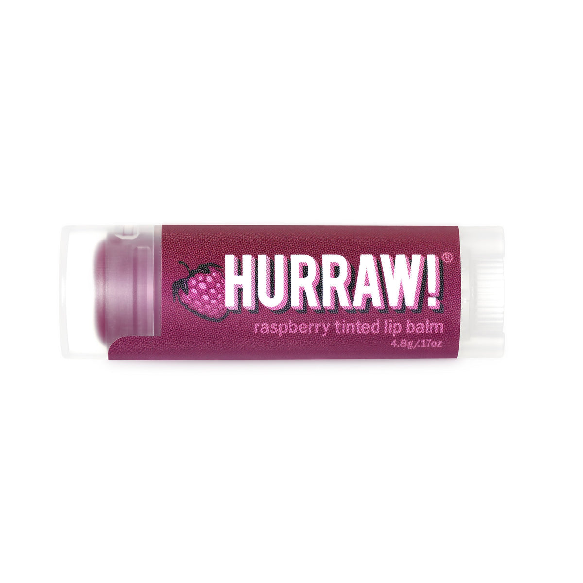 HURRAW! Raspberry Tinted Lip Balm