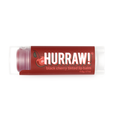 HURRAW! BLACK CHERRY TINTED LIP BALM