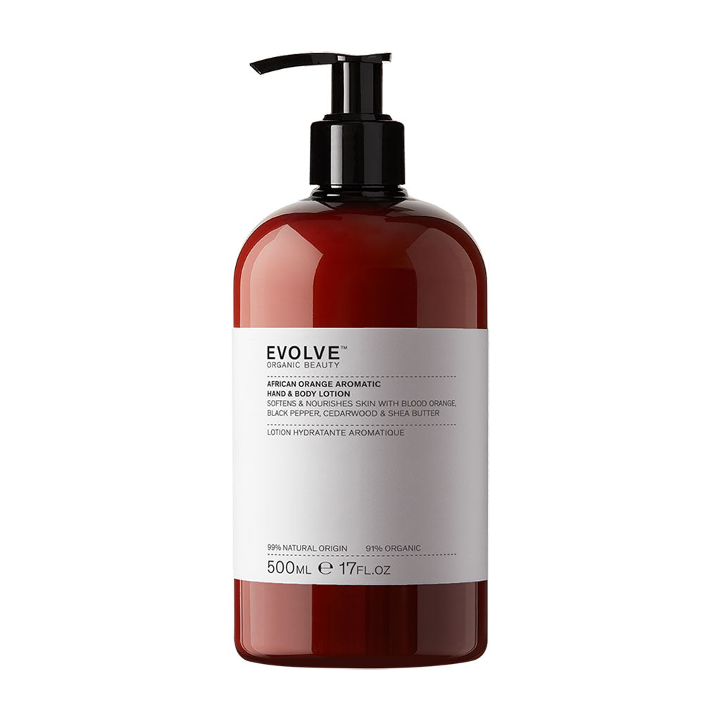 EVOLVE African Orange Aromatic Hand & Body Lotion 500ml