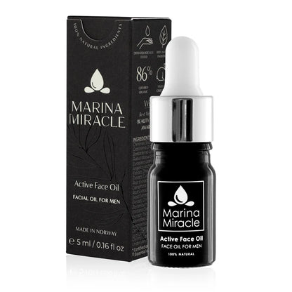 ANSIKTSOLJE FOR MENN - ACTIVE FACE OIL - 5 ml