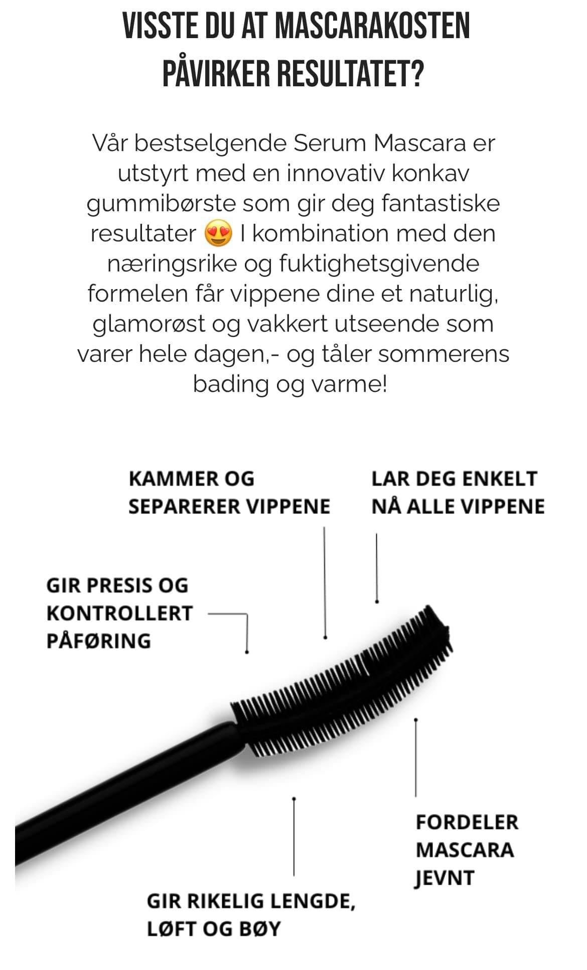 COAL SERUM NOURISH + LENGTH MASCARA