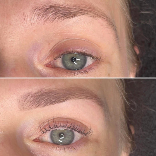 Vippeløft m/lashfiller og klassisk brynstyling
