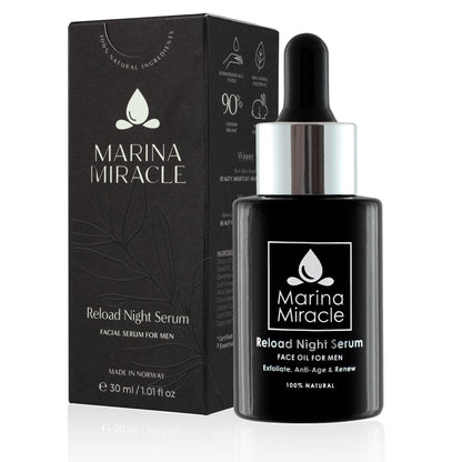 NATTSERUM FOR MENN - RELOAD NIGHT SERUM - 30 ml